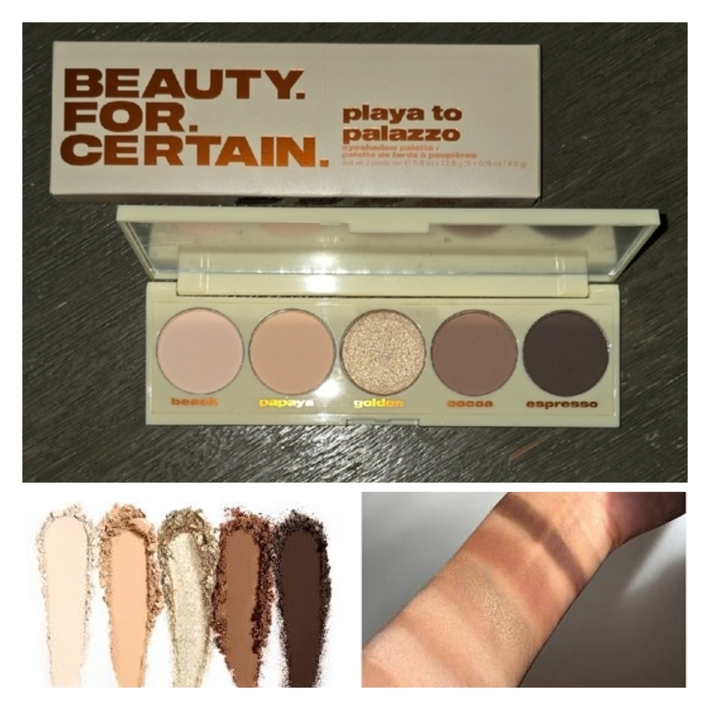 Beauty For Certain "Playa To Palazzo" Eyeshadow Palette